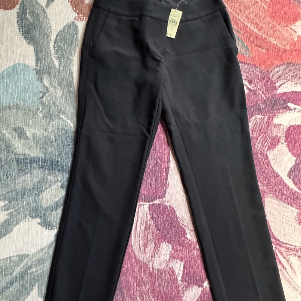 LOFT Black Straight Leg Women's Pants